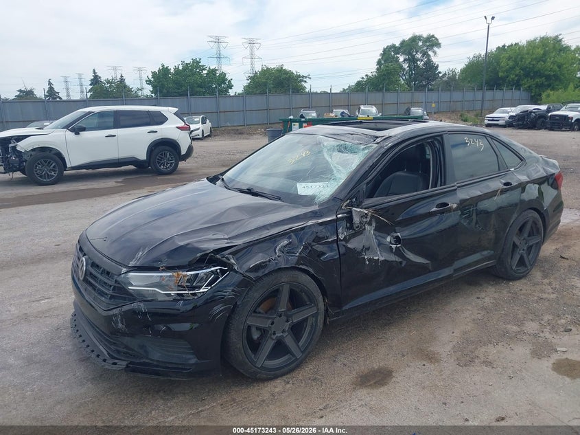 2019 Volkswagen Jetta VIN 3VWC57BU1KM046571 IAAI salvage auction — LEFT SIDE, Salvage (Illinois), sold $825 on 2026-07-27 (photo 6)