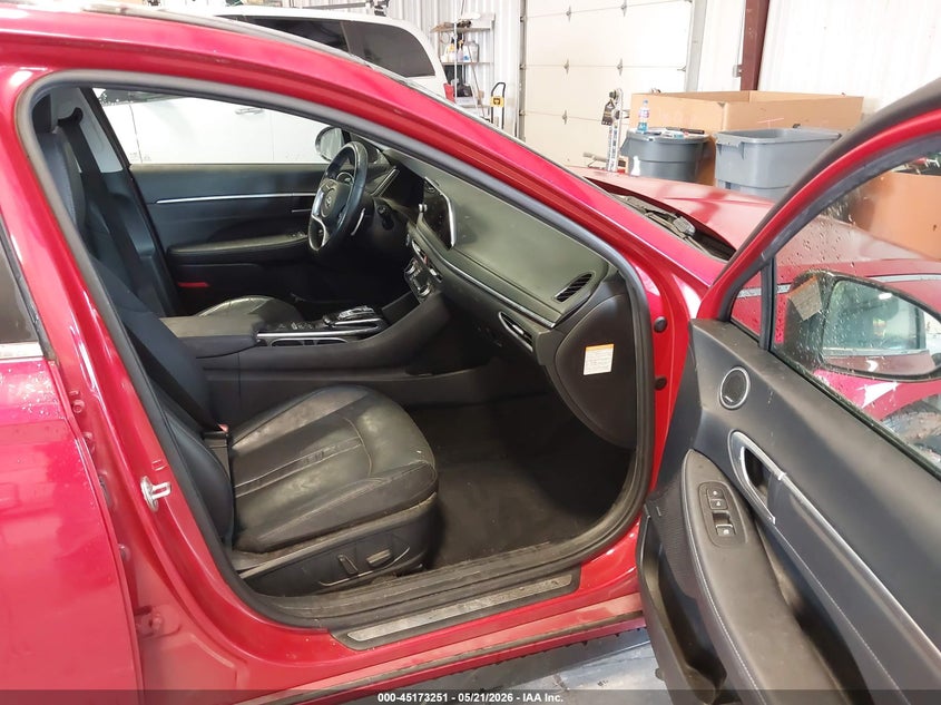 2021 Hyundai Sonata VIN KMHL54JJ3MA032336 IAAI salvage auction — FRONT END, Salvage Title, sold $4,950 on 2026-08-01 (photo 5)