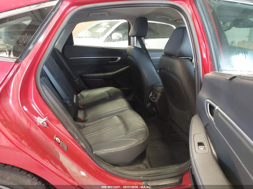2021 Hyundai Sonata VIN KMHL54JJ3MA032336 IAAI salvage auction — FRONT END, Salvage Title, sold $4,950 on 2026-08-01 (photo 8)