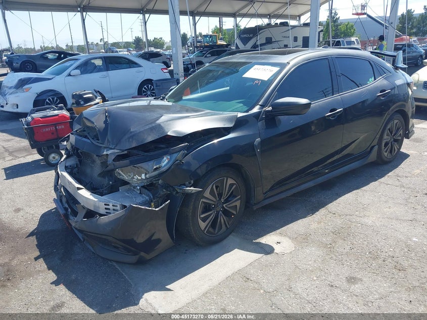 2017 Honda Civic VIN SHHFK7H79HU404439 IAAI salvage auction — FRONT END, Salvage (California), sold $2,750 on 2026-07-21 (photo 2)
