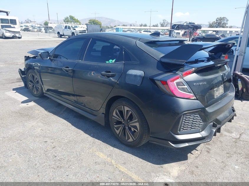 2017 Honda Civic VIN SHHFK7H79HU404439 IAAI salvage auction — FRONT END, Salvage (California), sold $2,750 on 2026-07-21 (photo 3)