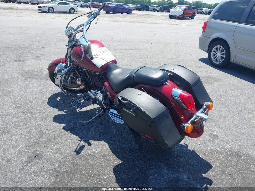 2000 Honda Vt1100 VIN 1HFSC4300YA001311 IAAI salvage auction — FRONT END, Salvage (South Carolina), sold $450 on 2026-07-07 (photo 3)