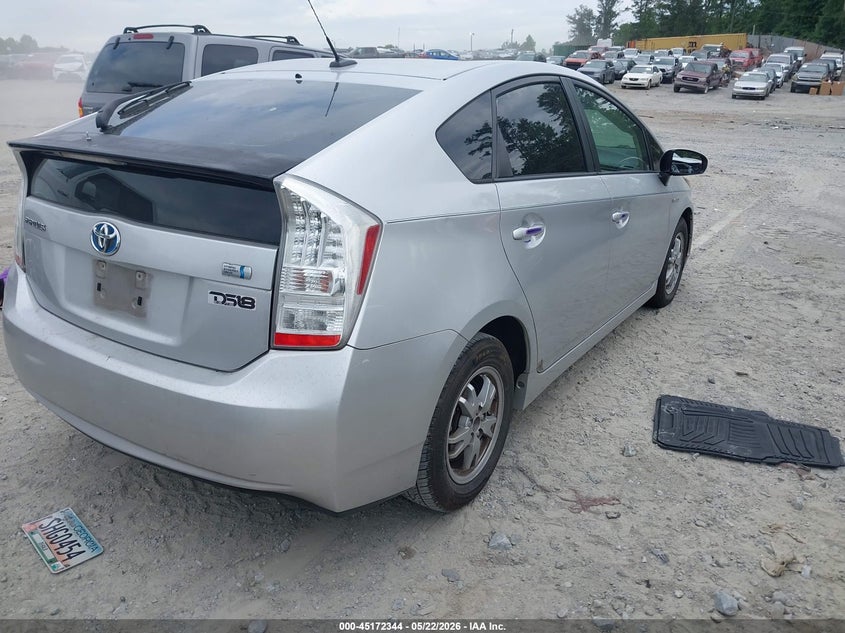 2010 Toyota Prius VIN JTDKN3DU0A0204839 IAAI salvage auction — LEFT SIDE, Salvage (Georgia), sold $775 on 2026-07-28 (photo 4)