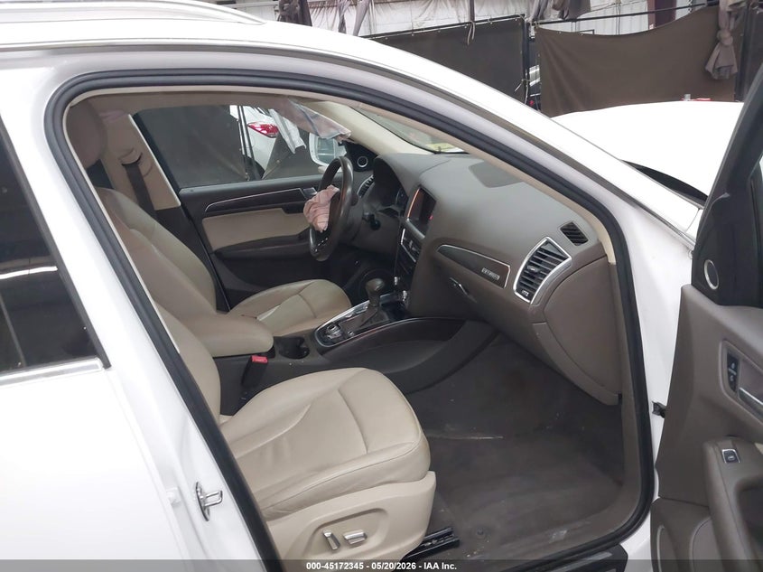 2016 Audi Q5 VIN WA1L2AFPXGA019168 IAAI salvage auction — FRONT END, Salvage (Arizona), sold $425 on 2026-07-21 (photo 5)