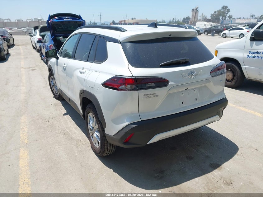 2026 Toyota Corolla cross VIN 7MUBAAAG5TV176251 IAAI salvage auction — RIGHT FRONT, Salvage (California), sold $9,800 on 2026-07-15 (photo 3)
