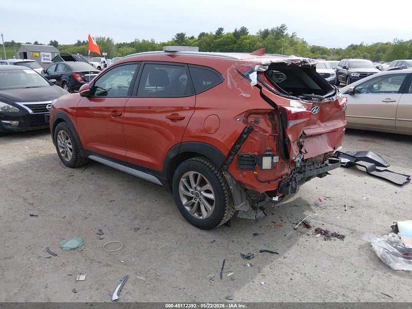 2017 Hyundai Tucson VIN KM8J3CA41HU415214 IAAI salvage auction — REAR END, Salvage (New Hampshire), sold $2,050 on 2026-07-22 (photo 3)