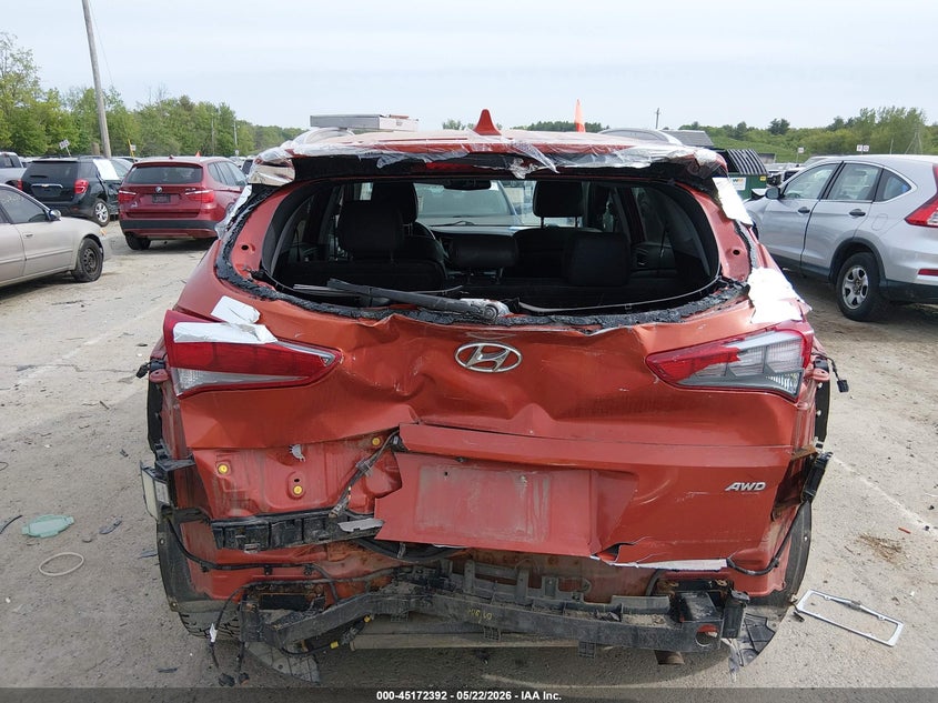 2017 Hyundai Tucson VIN KM8J3CA41HU415214 IAAI salvage auction — REAR END, Salvage (New Hampshire), sold $2,050 on 2026-07-22 (photo 6)
