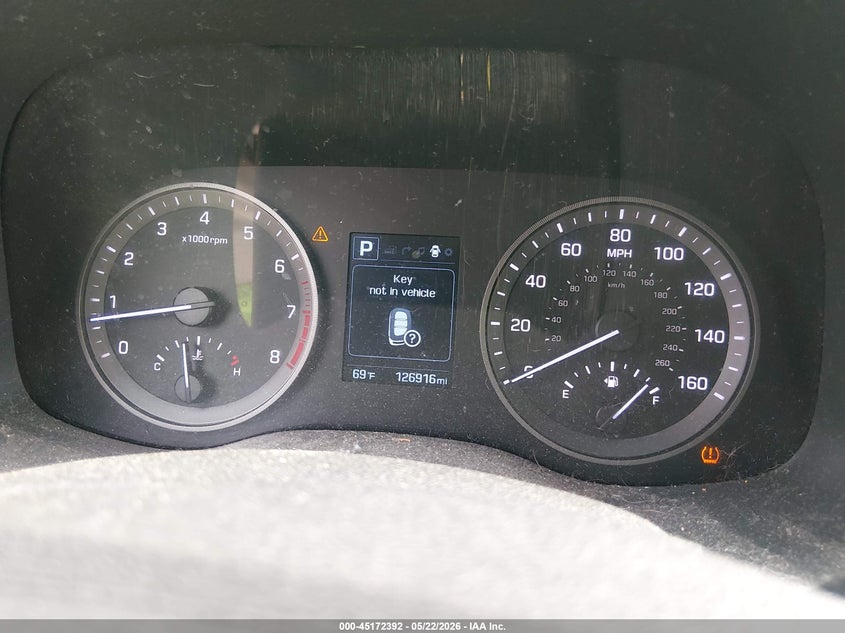2017 Hyundai Tucson VIN KM8J3CA41HU415214 IAAI salvage auction — REAR END, Salvage (New Hampshire), sold $2,050 on 2026-07-22 (photo 7)
