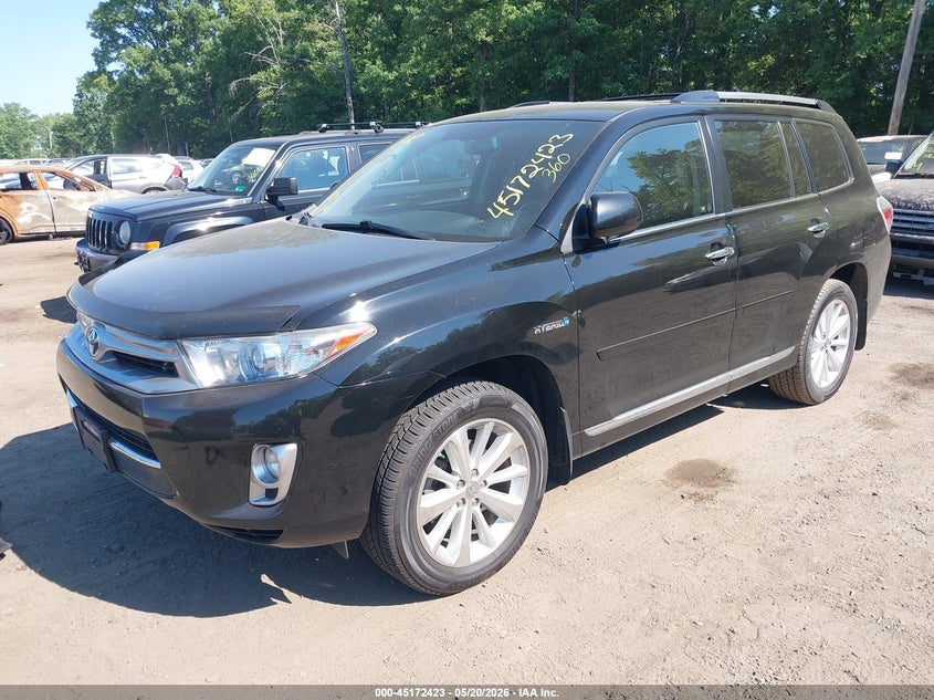 2011 Toyota Highlander hybrid VIN JTEDC3EH8B2003935 IAAI salvage auction — NORMAL WEAR, Clear (Maryland), sold $2,000 on 2026-07-22 (photo 2)