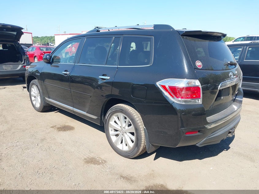 2011 Toyota Highlander hybrid VIN JTEDC3EH8B2003935 IAAI salvage auction — NORMAL WEAR, Clear (Maryland), sold $2,000 on 2026-07-22 (photo 3)