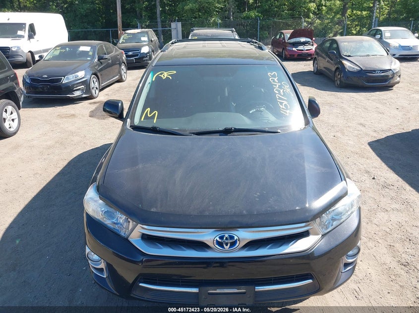 2011 Toyota Highlander hybrid VIN JTEDC3EH8B2003935 IAAI salvage auction — NORMAL WEAR, Clear (Maryland), sold $2,000 on 2026-07-22 (photo 6)
