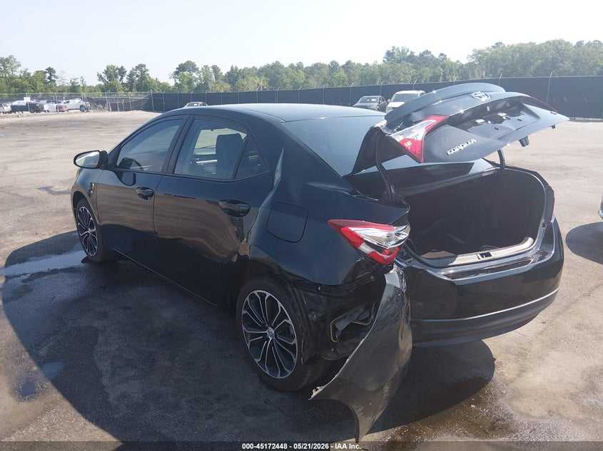 2016 Toyota Corolla VIN 5YFBURHEXGP550629 IAAI salvage auction — REAR END, Salvage (South Carolina), sold $2,250 on 2026-07-22 (photo 3)