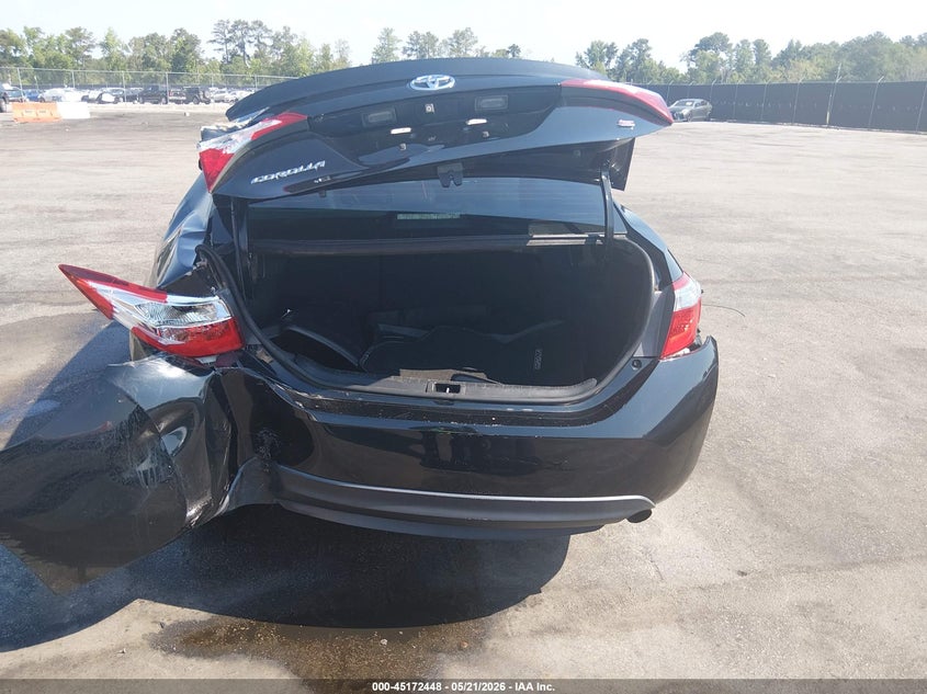 2016 Toyota Corolla VIN 5YFBURHEXGP550629 IAAI salvage auction — REAR END, Salvage (South Carolina), sold $2,250 on 2026-07-22 (photo 6)