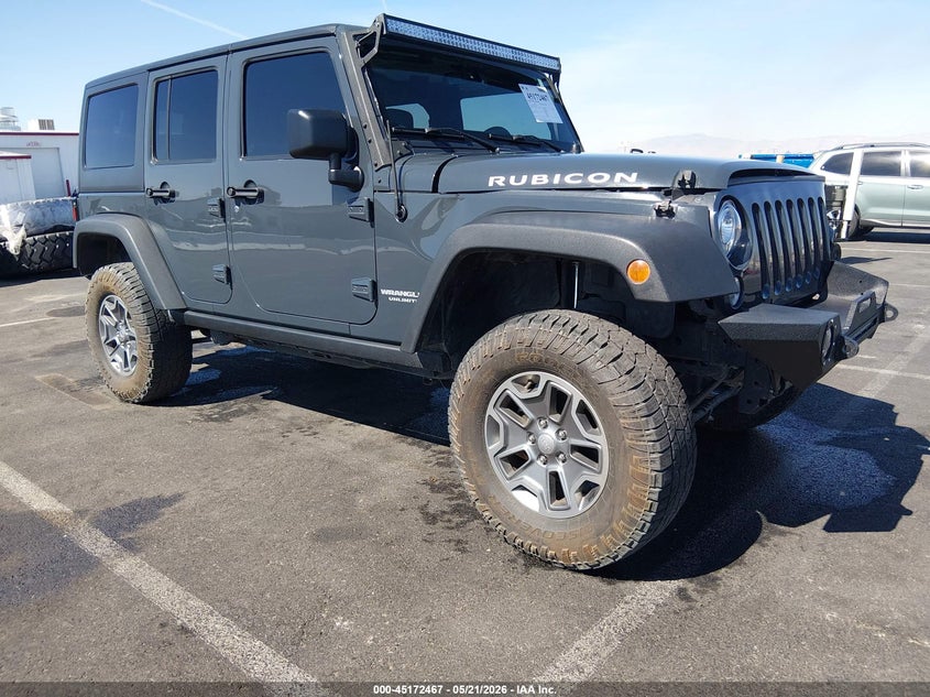 2017 Jeep Wrangler / VIN 1C4BJWFG3HL580853 — IAAI salvage auction photo