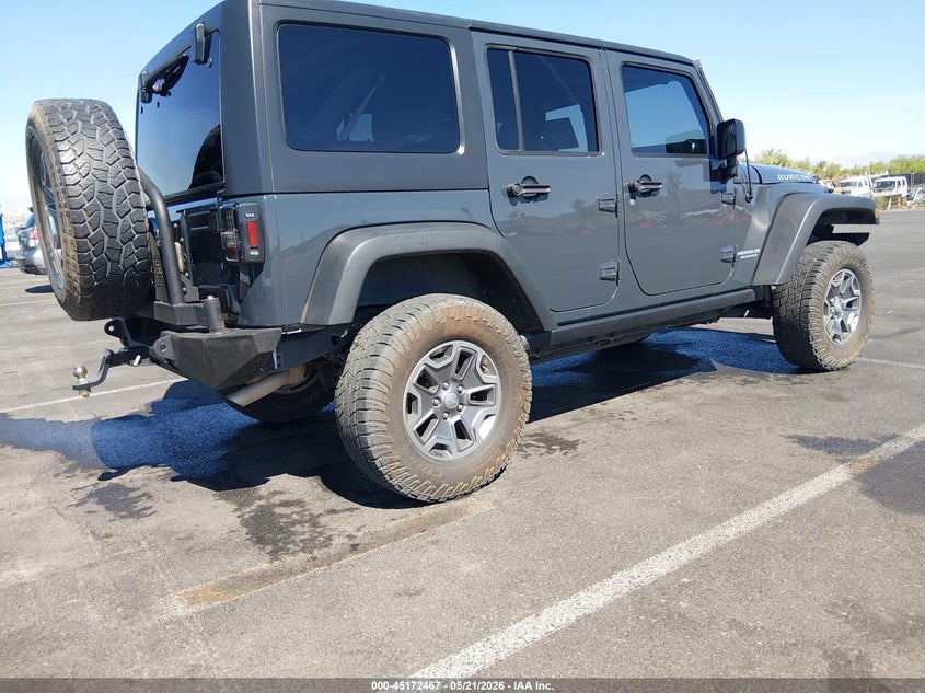 2017 Jeep Wrangler / VIN 1C4BJWFG3HL580853 IAAI salvage auction — LEFT FRONT, Salvage Title, sold $9,250 on 2026-07-31 (photo 4)