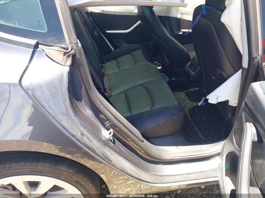 2023 Tesla Model 3 VIN 5YJ3E1EA7PF483939 IAAI salvage auction — LEFT SIDE, Salvage (Texas), sold $3,900 on 2026-07-09 (photo 8)