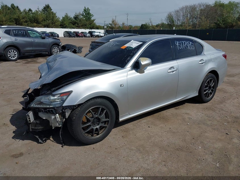 2013 Lexus Gs VIN JTHCE1BL3D5004210 IAAI salvage auction — FRONT END, Clear (Indiana), sold $450 on 2026-07-07 (photo 2)
