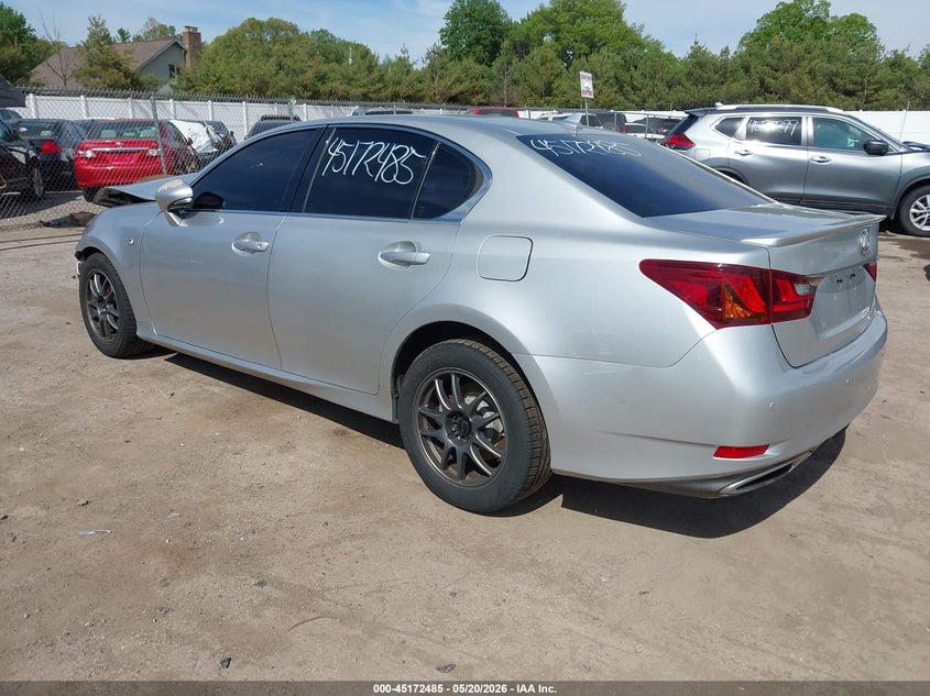 2013 Lexus Gs VIN JTHCE1BL3D5004210 IAAI salvage auction — FRONT END, Clear (Indiana), sold $450 on 2026-07-07 (photo 3)