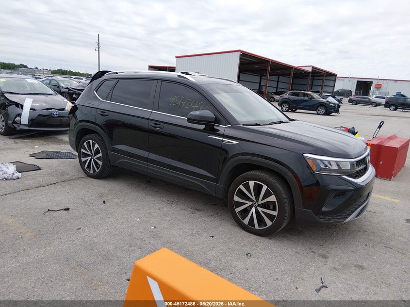 2023 Volkswagen Taos VIN 3VVEX7B26PM362254 IAAI salvage auction — REAR END, Salvage (Texas), sold $7,500 on 2026-07-09 (photo 1)
