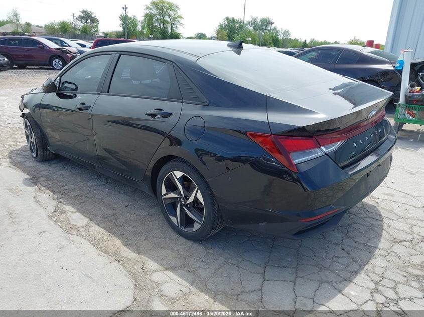 2023 Hyundai Elantra VIN KMHLS4AG6PU430107 IAAI salvage auction — FRONT END, Salvage (Illinois), sold $4,550 on 2026-07-28 (photo 3)