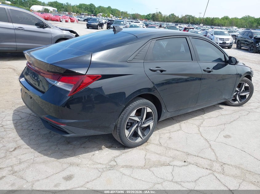 2023 Hyundai Elantra VIN KMHLS4AG6PU430107 IAAI salvage auction — FRONT END, Salvage (Illinois), sold $4,550 on 2026-07-28 (photo 4)