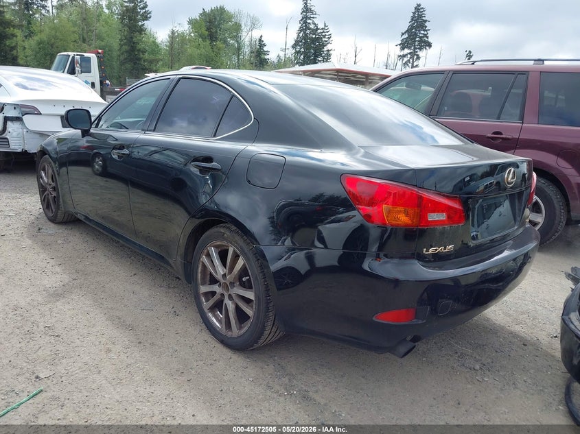 2006 Lexus Is 250 VIN JTHBK262365001046 IAAI salvage auction — FRONT END, Bill Of Sale (Washington), sold $1,950 on 2026-07-08 (photo 3)