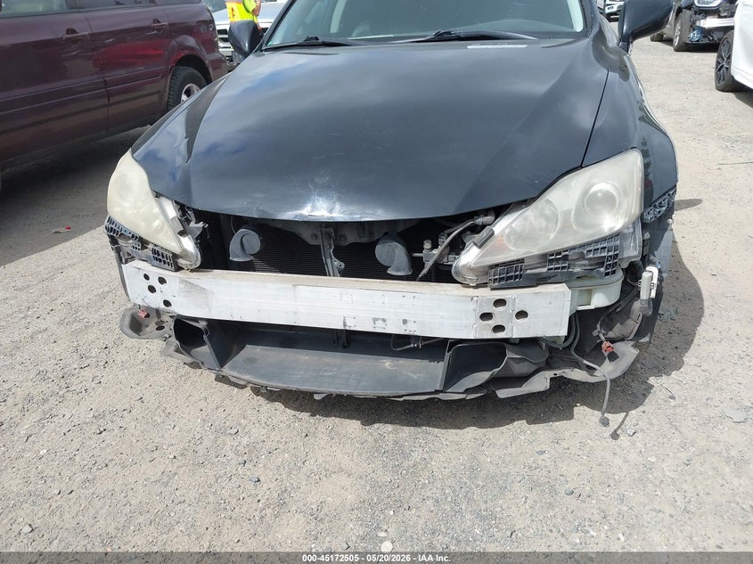 2006 Lexus Is 250 VIN JTHBK262365001046 IAAI salvage auction — FRONT END, Bill Of Sale (Washington), sold $1,950 on 2026-07-08 (photo 6)