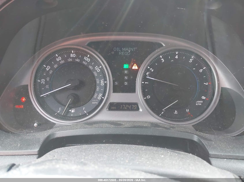 2006 Lexus Is 250 VIN JTHBK262365001046 IAAI salvage auction — FRONT END, Bill Of Sale (Washington), sold $1,950 on 2026-07-08 (photo 7)