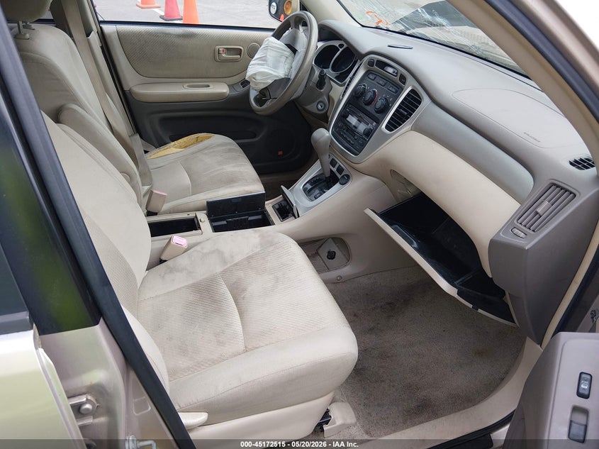 2007 Toyota Highlander VIN JTEDP21AX70127392 IAAI salvage auction — FRONT END, Clear (Tennessee), sold $400 on 2026-07-07 (photo 5)