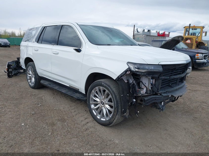 2022 Cadillac Escalade VIN 1GYS4BKL0NR240792 IAAI salvage auction — FRONT END, Wait Title, sold $23,850 on 2026-09-25 (photo 1)