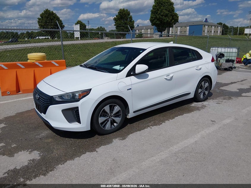 2019 Hyundai Ioniq hybrid VIN KMHC65LD3KU156340 IAAI salvage auction — RIGHT REAR, Sf97 (Washington), sold $8,900 on 2026-07-09 (photo 2)