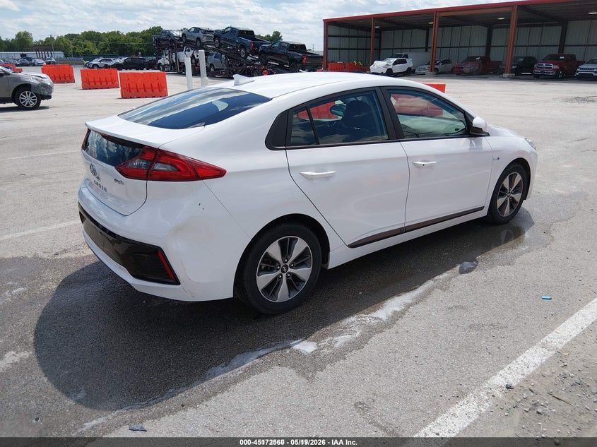 2019 Hyundai Ioniq hybrid VIN KMHC65LD3KU156340 IAAI salvage auction — RIGHT REAR, Sf97 (Washington), sold $8,900 on 2026-07-09 (photo 3)