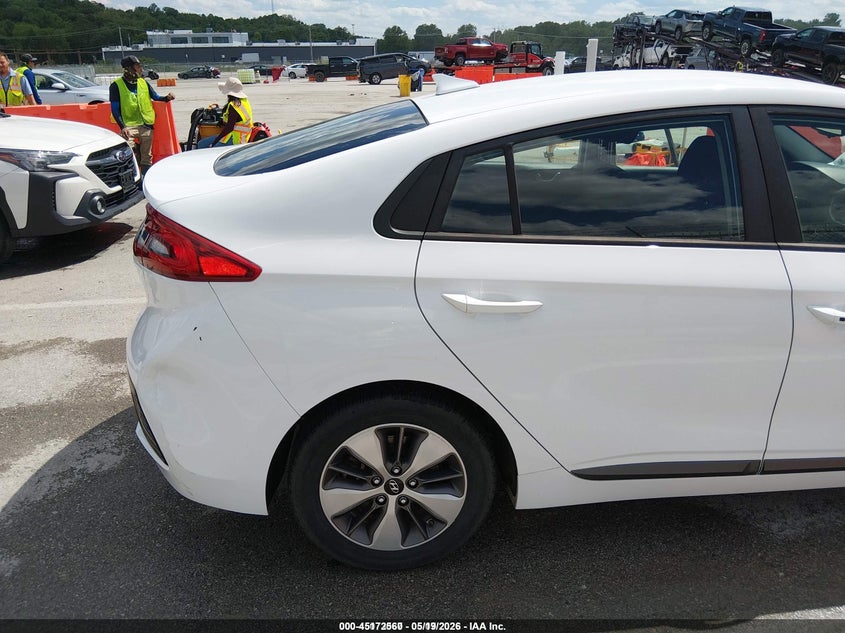 2019 Hyundai Ioniq hybrid VIN KMHC65LD3KU156340 IAAI salvage auction — RIGHT REAR, Sf97 (Washington), sold $8,900 on 2026-07-09 (photo 5)