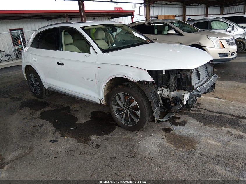 2023 Audi Q5 VIN WA1EAAFY2P2178118 IAAI salvage auction — FRONT END, Clear (Tennessee), sold $16,000 on 2026-07-17 (photo 1)