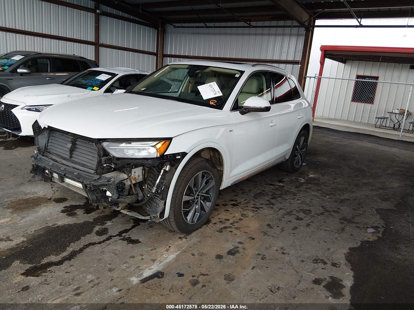 2023 Audi Q5 VIN WA1EAAFY2P2178118 IAAI salvage auction — FRONT END, Clear (Tennessee), sold $16,000 on 2026-07-17 (photo 2)
