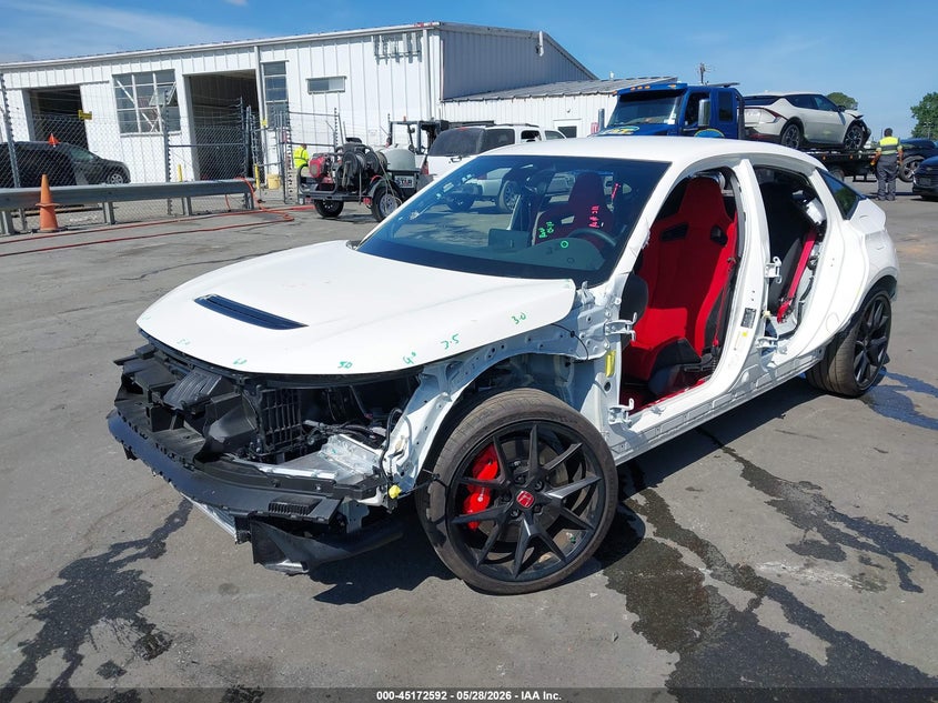 2025 Honda Civic type r VIN JHMFL5G47SX008726 IAAI salvage auction — FRONT & REAR, Salvage Title, sold $20,100 on 2026-07-30 (photo 2)