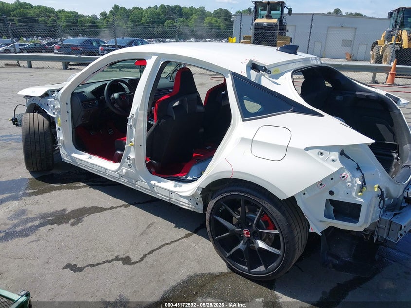 2025 Honda Civic type r VIN JHMFL5G47SX008726 IAAI salvage auction — FRONT & REAR, Salvage Title, sold $20,100 on 2026-07-30 (photo 3)