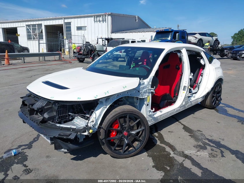 2025 Honda Civic type r VIN JHMFL5G47SX008726 IAAI salvage auction — FRONT & REAR, Salvage Title, sold $20,100 on 2026-07-30 (photo 6)