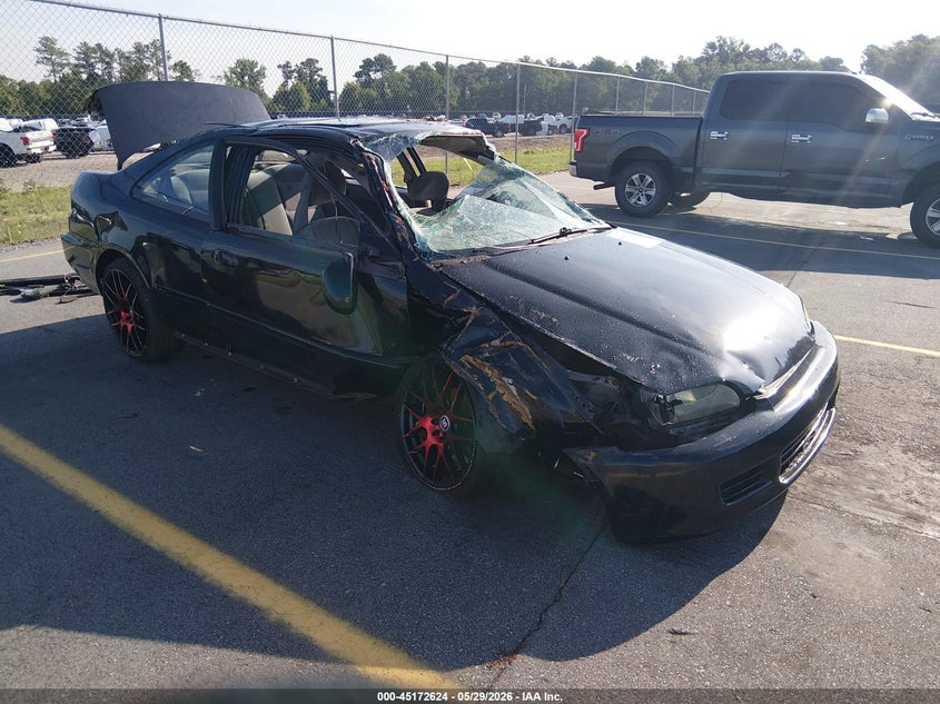 1994 Honda Civic VIN 1HGEJ1120RL002126 IAAI salvage auction — ROLLOVER, Salvage (South Carolina), sold $450 on 2026-07-08 (photo 1)