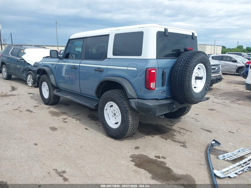 2025 Ford Bronco VIN 1FMEE4DP6SLB82502 IAAI salvage auction — FRONT END, Salvage (Texas), sold $21,200 on 2026-07-30 (photo 3)