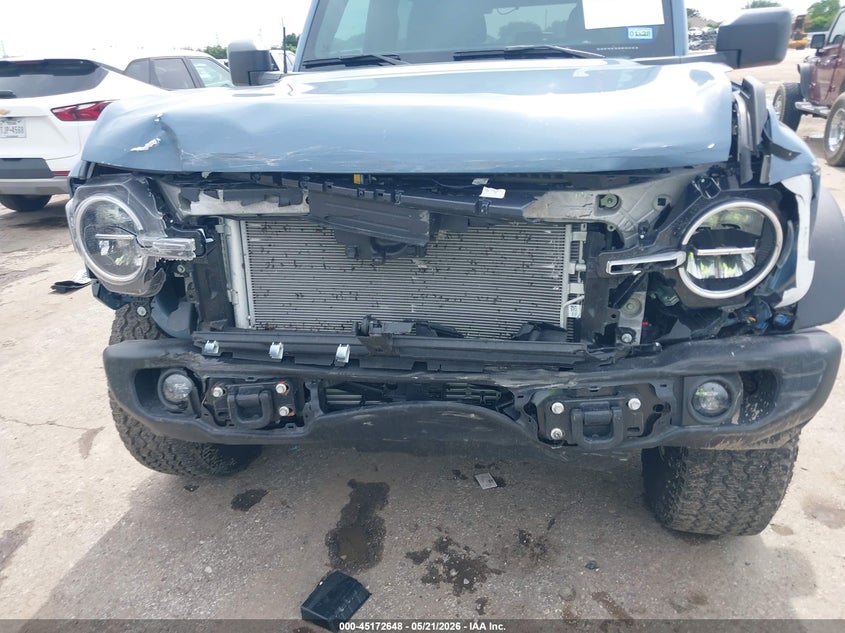 2025 Ford Bronco VIN 1FMEE4DP6SLB82502 IAAI salvage auction — FRONT END, Salvage (Texas), sold $21,200 on 2026-07-30 (photo 6)