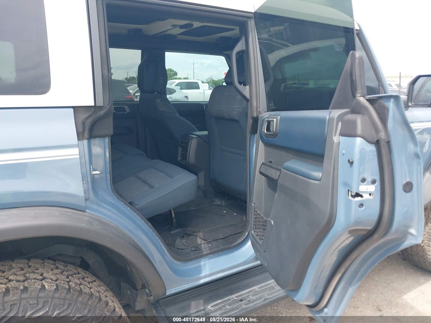 2025 Ford Bronco VIN 1FMEE4DP6SLB82502 IAAI salvage auction — FRONT END, Salvage (Texas), sold $21,200 on 2026-07-30 (photo 8)