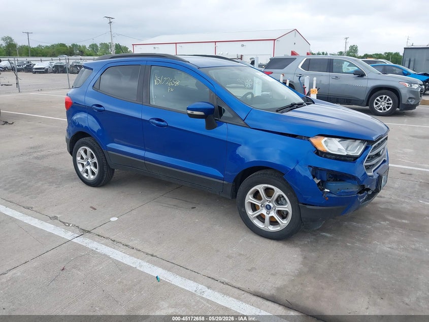 2020 Ford Ecosport VIN MAJ3S2GE7LC391354 IAAI salvage auction — FRONT END, Salvage (Indiana), sold $1,525 on 2026-07-17 (photo 1)