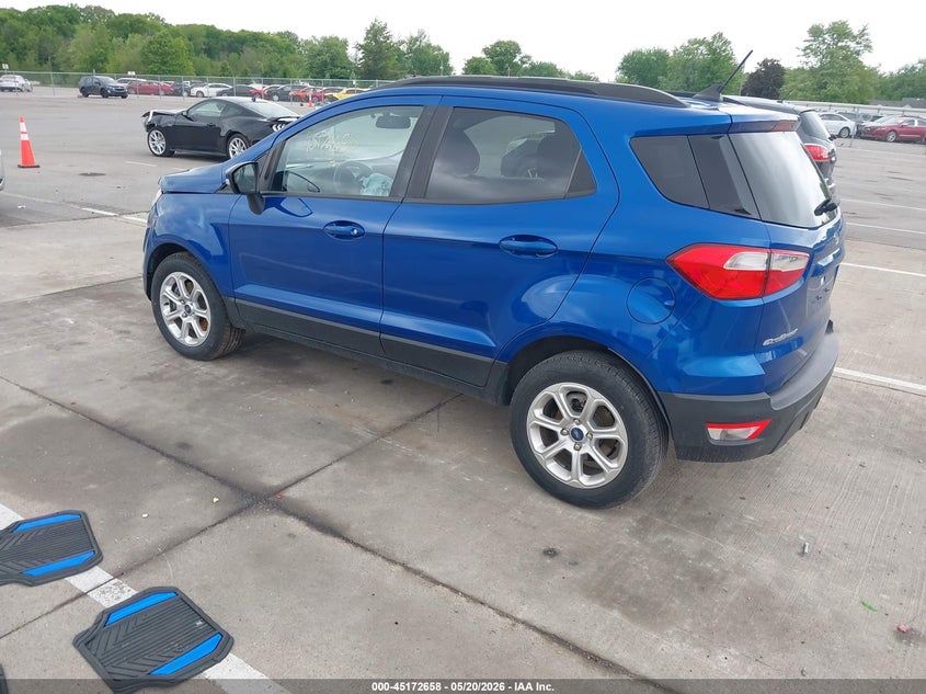 2020 Ford Ecosport VIN MAJ3S2GE7LC391354 IAAI salvage auction — FRONT END, Salvage (Indiana), sold $1,525 on 2026-07-17 (photo 3)