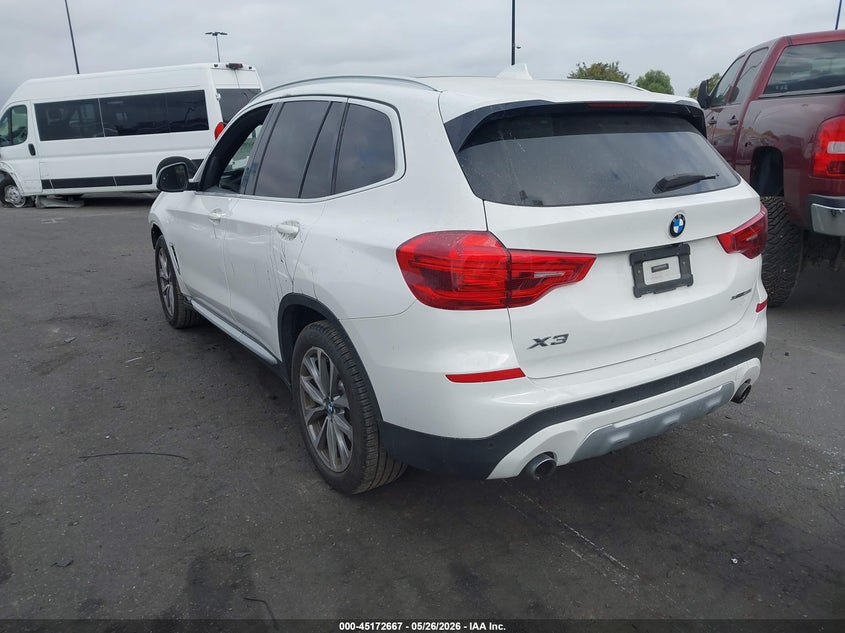 2019 BMW X3 VIN 5UXTR7C51KLR46644 IAAI salvage auction — FRONT END, Salvage Certificate (California), sold $6,200 on 2026-07-15 (photo 3)