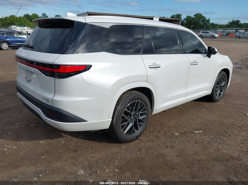 2024 Lexus Tx VIN 5TDAAAB61RS004481 IAAI salvage auction — ENGINE DAMAGE, Salvage Title, sold $30,000 on 2026-07-11 (photo 4)