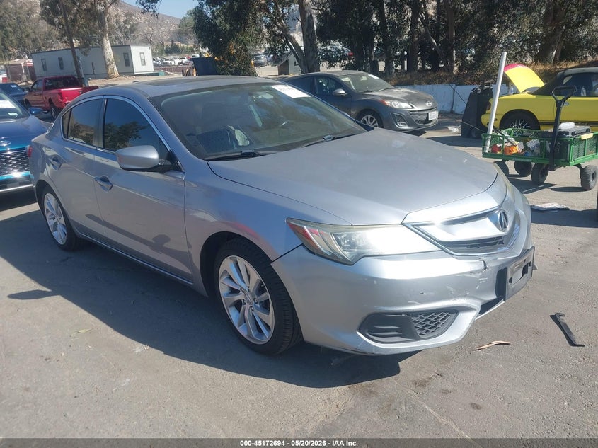2016 Acura Ilx VIN 19UDE2F78GA007691 IAAI salvage auction — LEFT SIDE, Salvage (California), sold $1,800 on 2026-07-25 (photo 1)