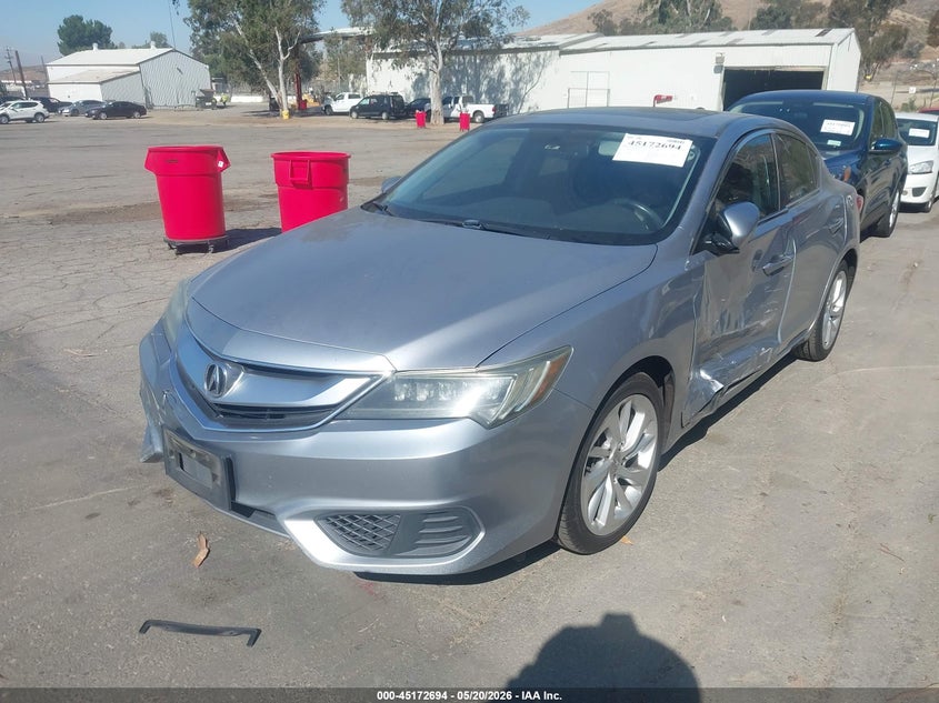 2016 Acura Ilx VIN 19UDE2F78GA007691 IAAI salvage auction — LEFT SIDE, Salvage (California), sold $1,800 on 2026-07-25 (photo 2)