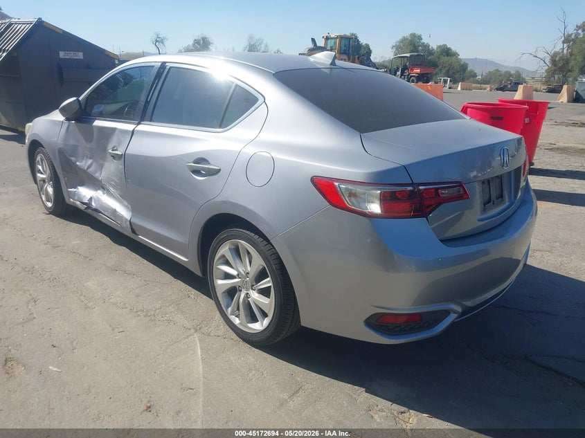 2016 Acura Ilx VIN 19UDE2F78GA007691 IAAI salvage auction — LEFT SIDE, Salvage (California), sold $1,800 on 2026-07-25 (photo 3)