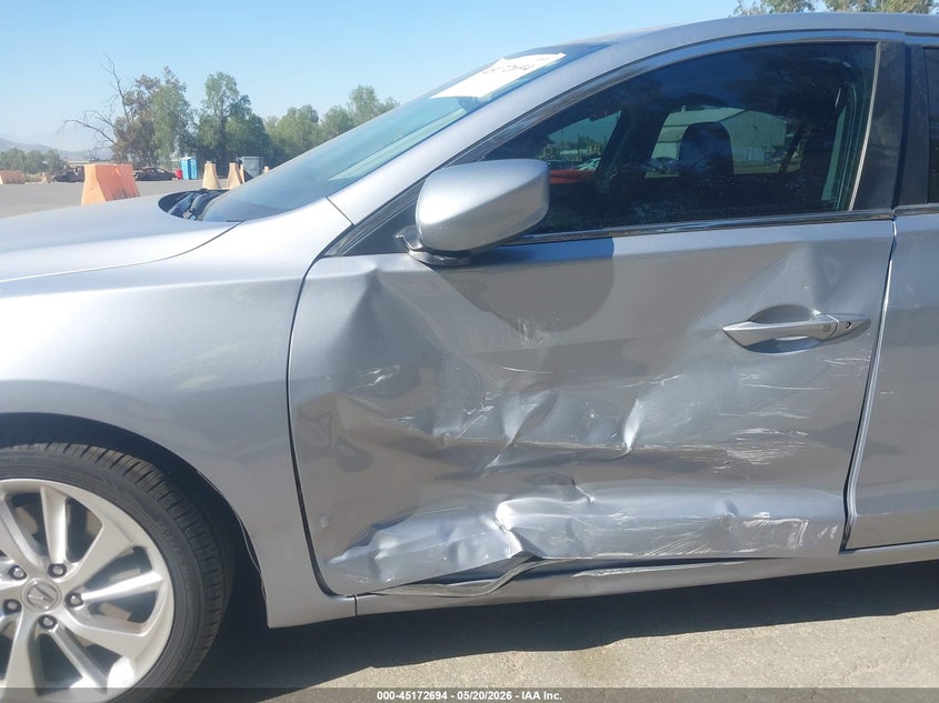 2016 Acura Ilx VIN 19UDE2F78GA007691 IAAI salvage auction — LEFT SIDE, Salvage (California), sold $1,800 on 2026-07-25 (photo 6)